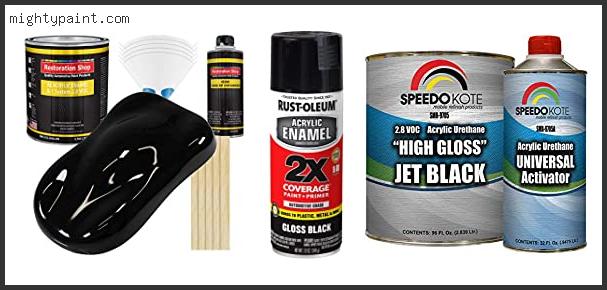 Best Black Auto Paints for a Sleek and Stylish Look